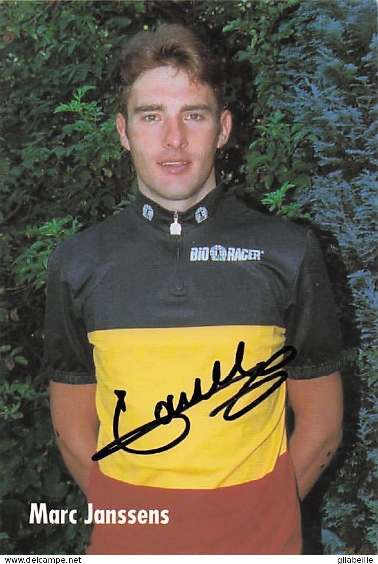 Velo - Cyclisme - Coureur Cycliste Belge Marc Janssens - Signé - Cycling