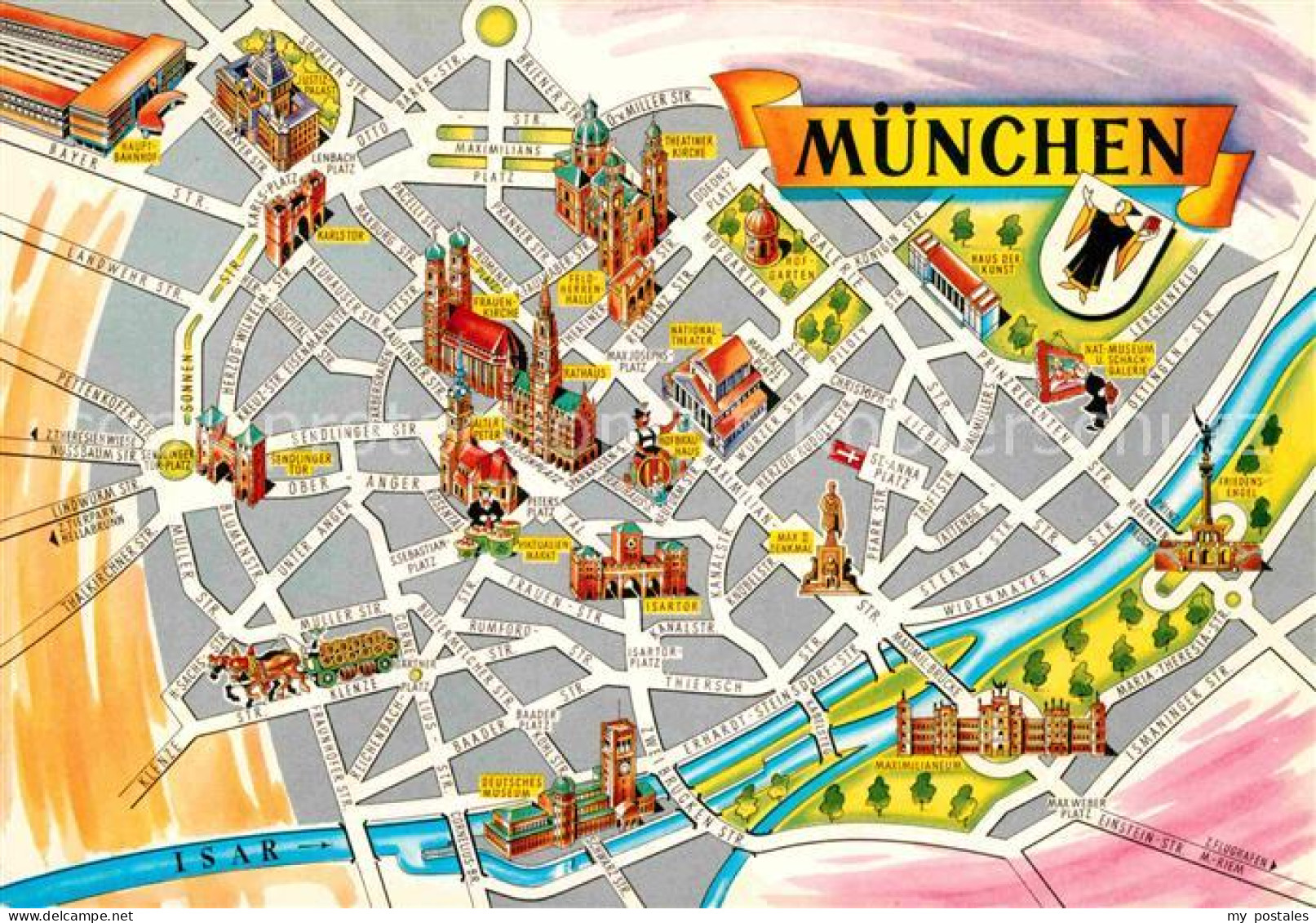 72716527 Muenchen Lageplan Muenchen - München