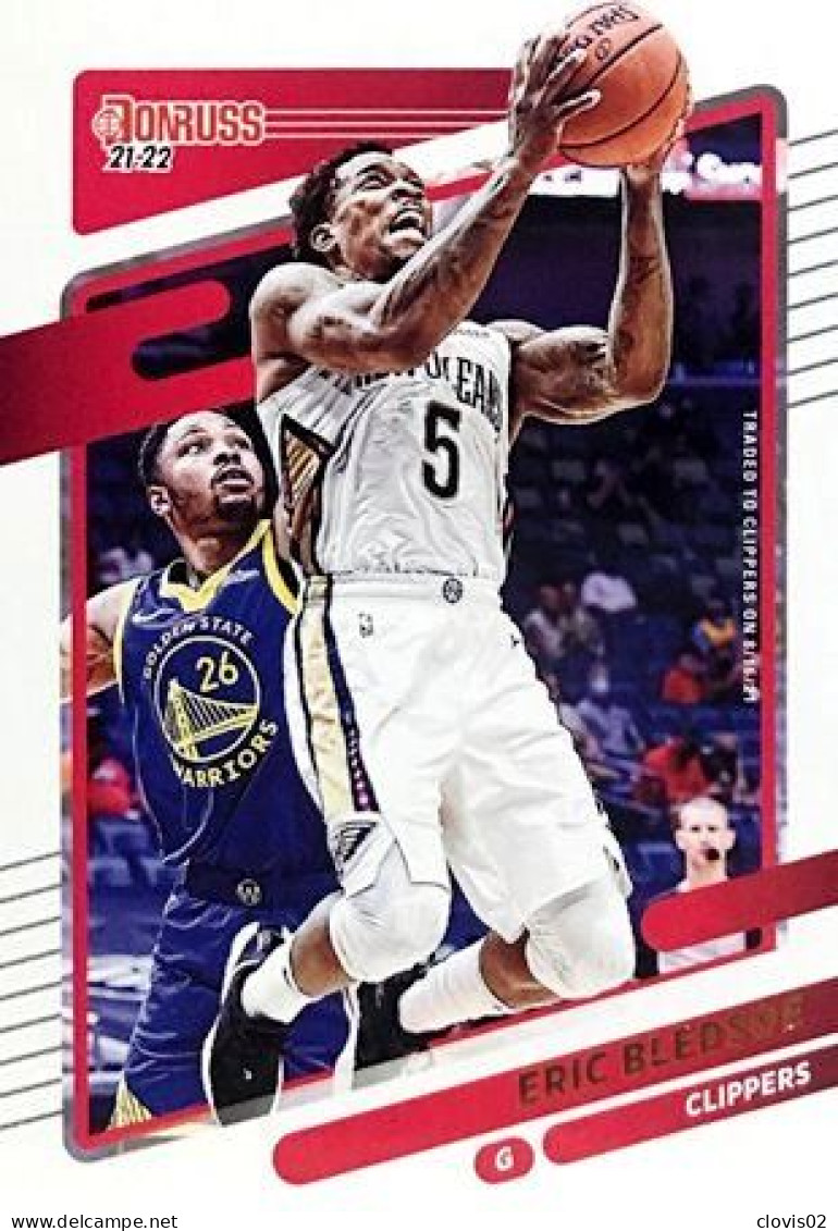101 Eric Bledsoe - Los Angeles Clippers - Carte Panini NBA Donruss 2021-2022 - Other & Unclassified
