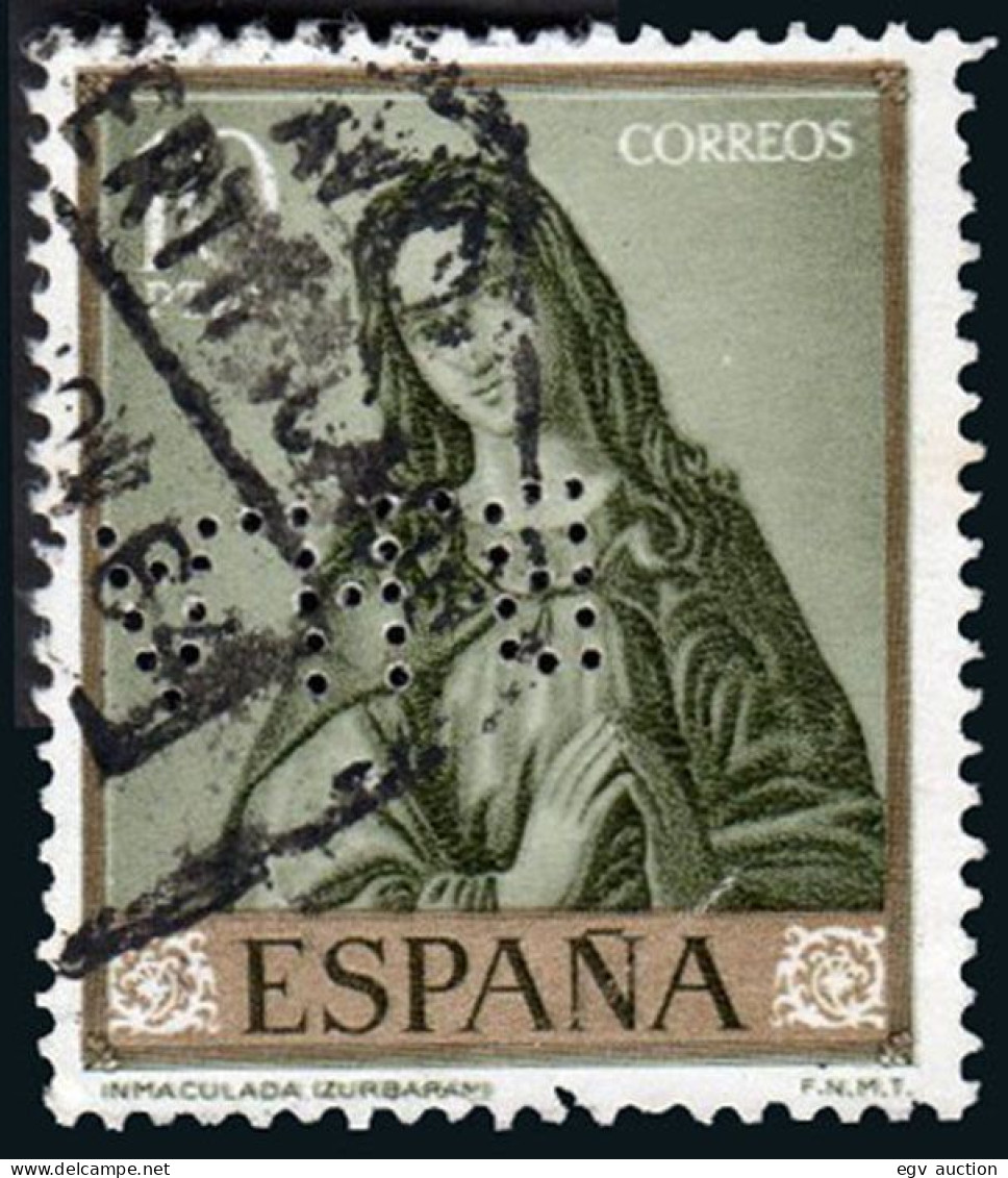 Madrid - Perforado - Edi O 1427 - "B.H.A." (Banco) - Used Stamps