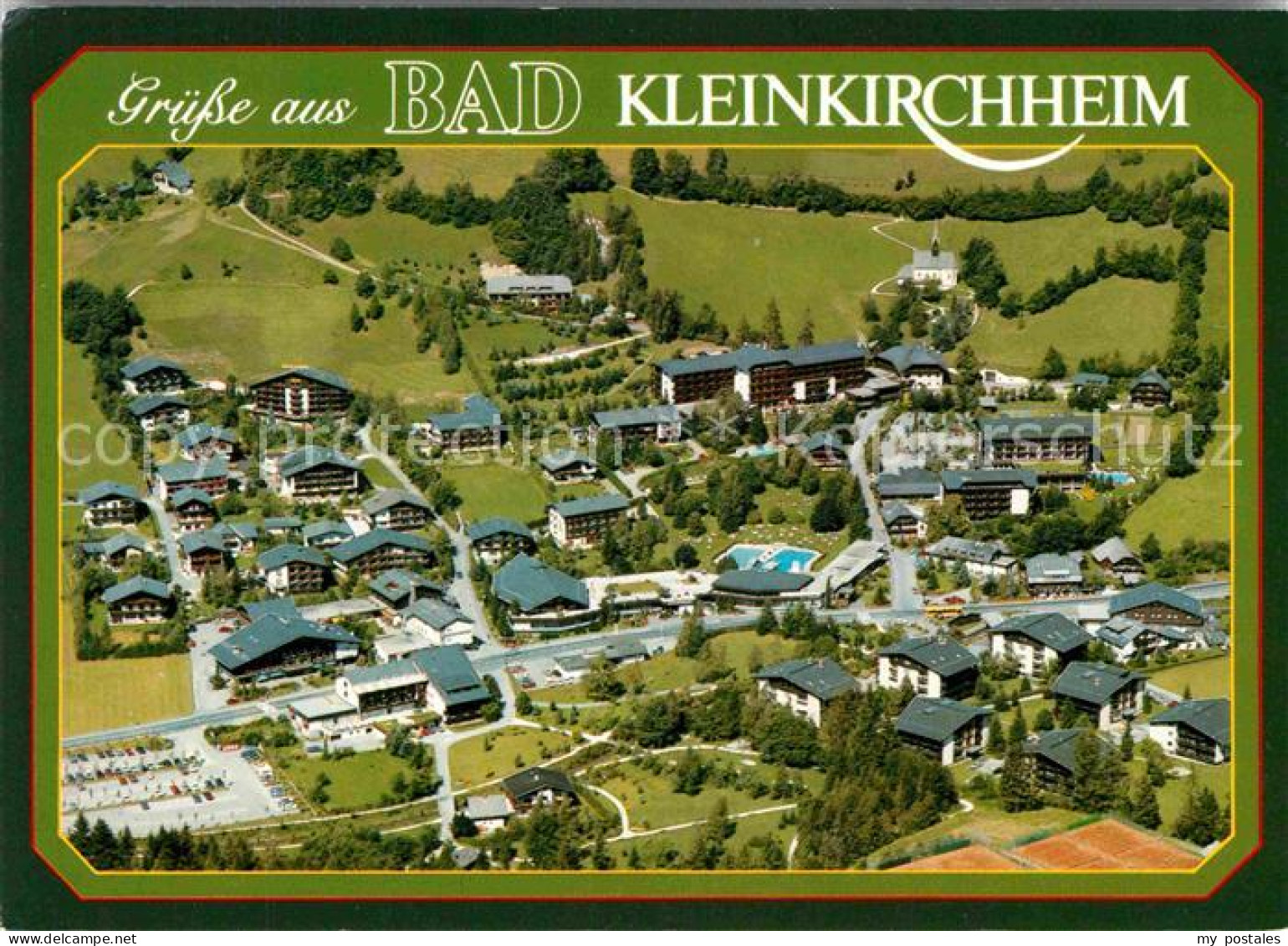 72716487 Bad Kleinkirchheim Kaernten Fliegeraufnahme Kleinkirchheim - Altri & Non Classificati