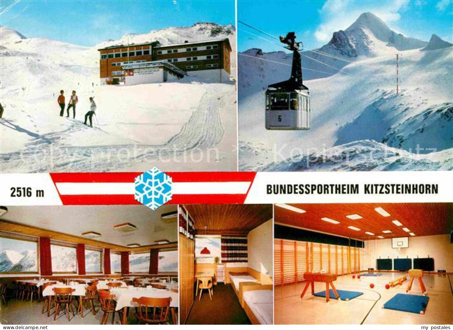 72716485 Kitzsteinhorn Bundessportheim Seilbahn Restaurant Kitzsteinhorn - Autres & Non Classés