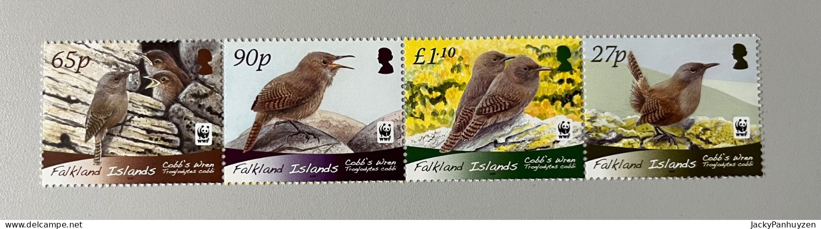 WWF 2009 : FALKLAND ISLANDS - Birds -  MNH ** - Unused Stamps