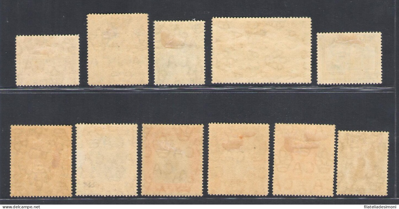 1919-21 JAMAICA - Stanley Gibbons N. 78/89 - MH* ( Manca N. 79 ) - Other & Unclassified