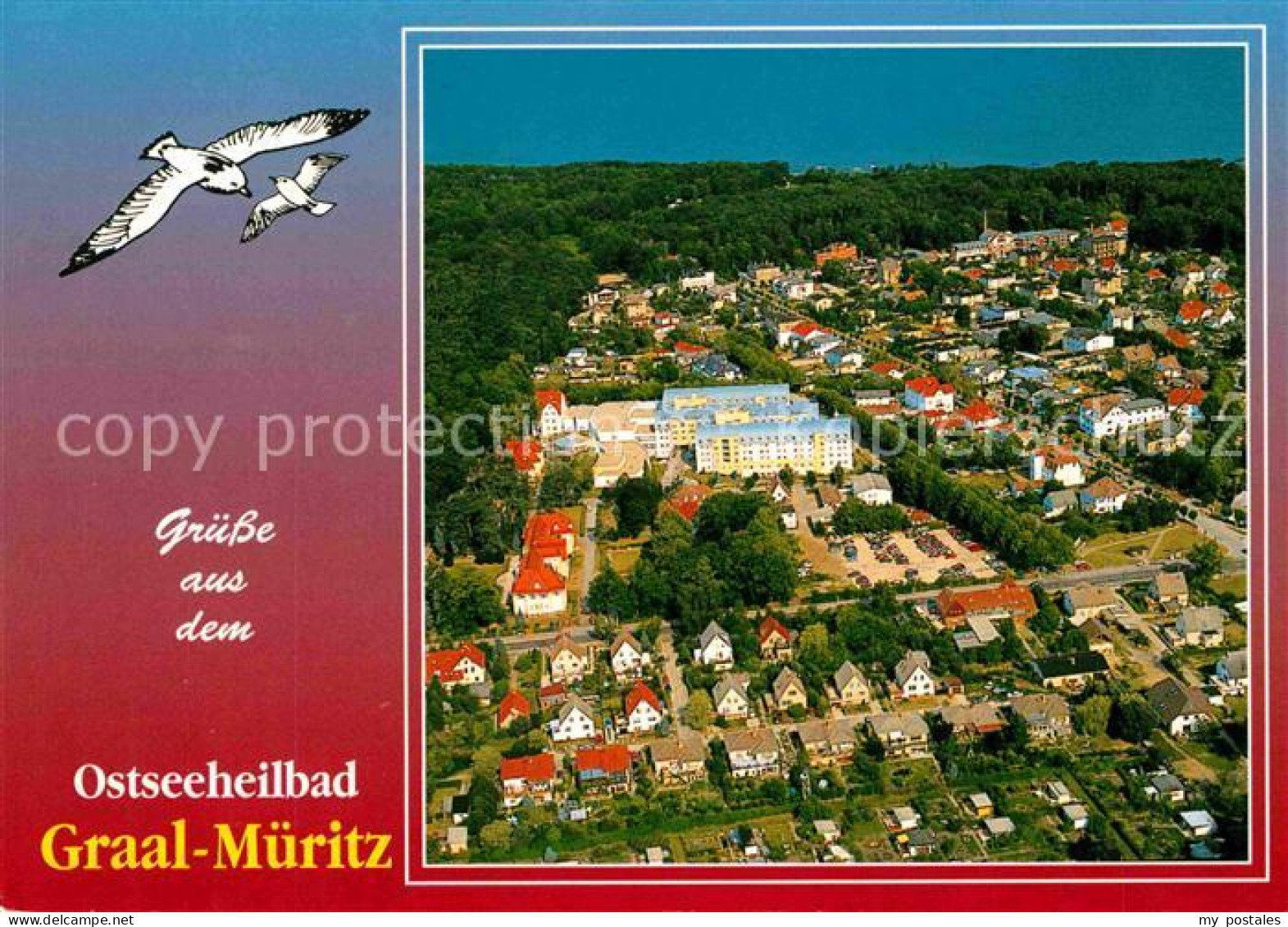 72715895 Graal-Mueritz Ostseebad Fliegeraufnahme Seeheilbad Graal-Mueritz - Graal-Müritz