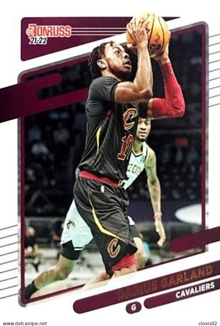 109 Darius Garland - Cleveland Cavaliers - Carte Panini NBA Donruss 2021-2022 - Andere & Zonder Classificatie