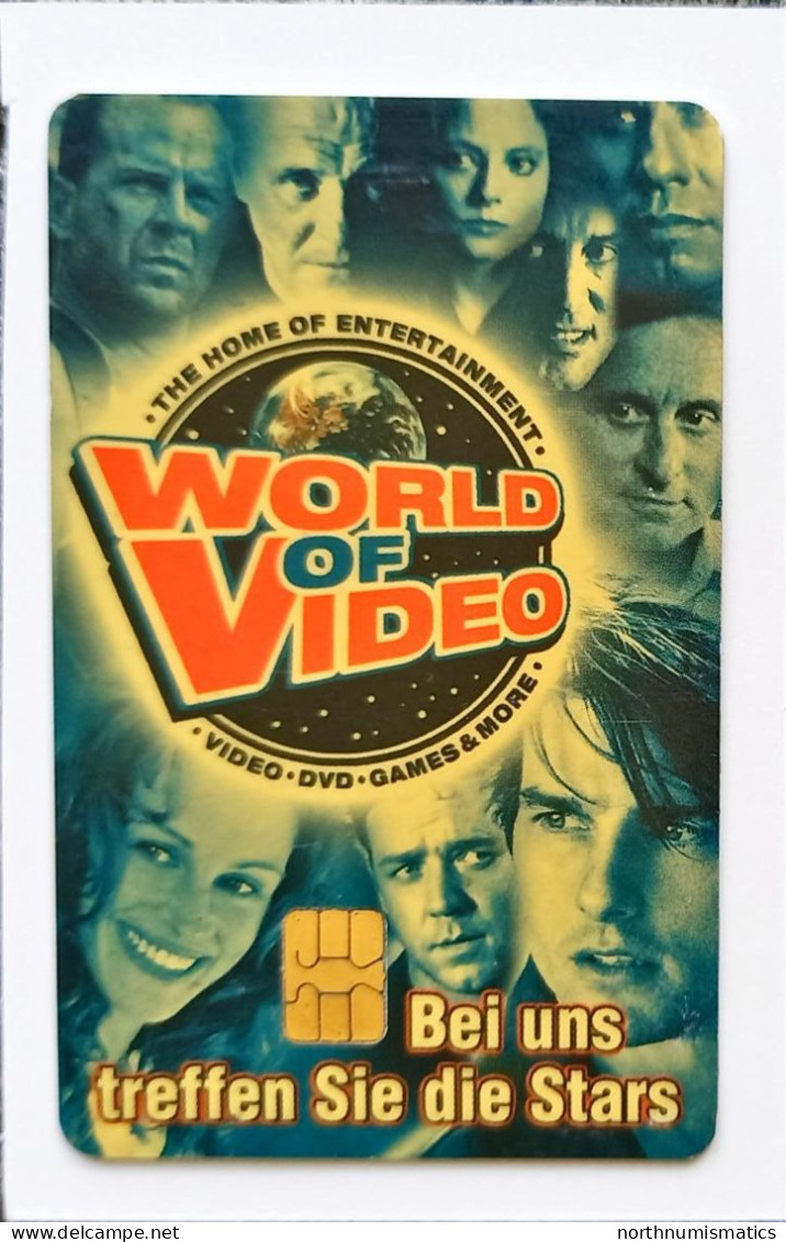 Chip Phone Card World Of Video Der Herr Der Ringe Used Scratch - Collections