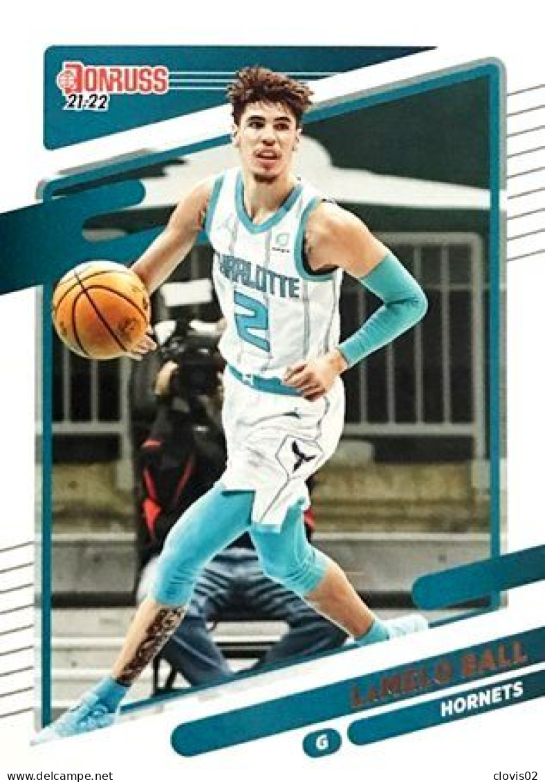 111 LaMelo Ball - Charlotte Hornets - Carte Panini NBA Donruss 2021-2022 - Other & Unclassified