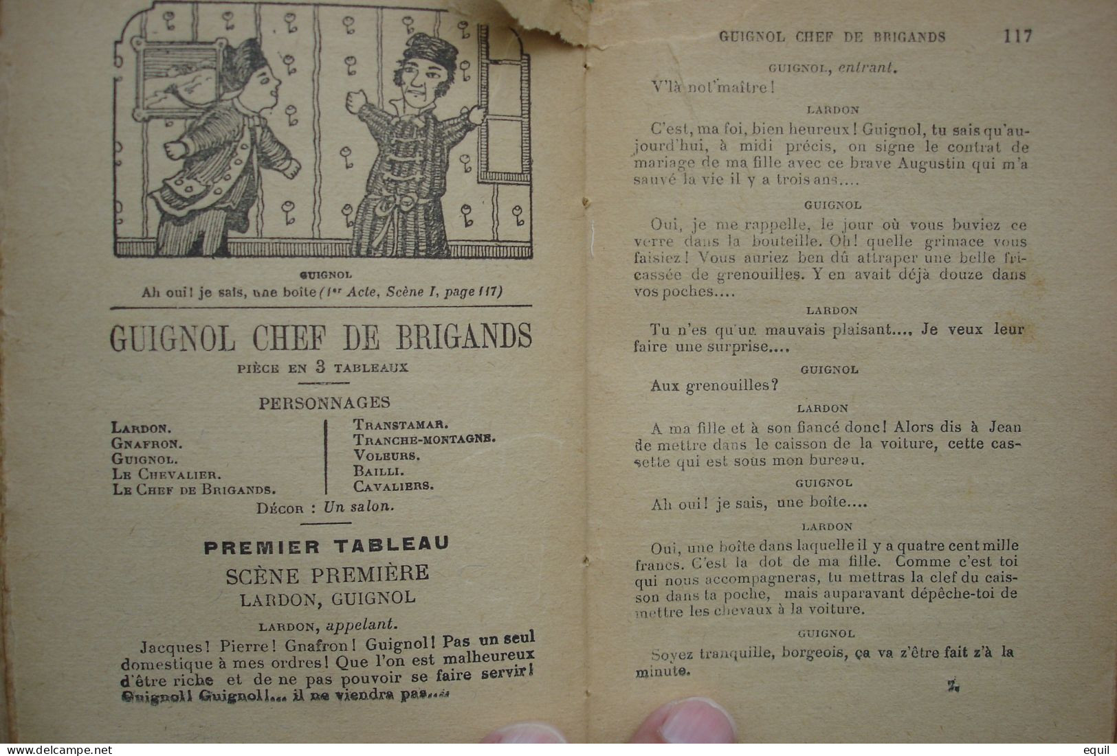 LE THEATRE DE GUIGNOL par ETIENNE DUCRET  DEUX LIVRES DE 1923 ET 1927 très rares éditions