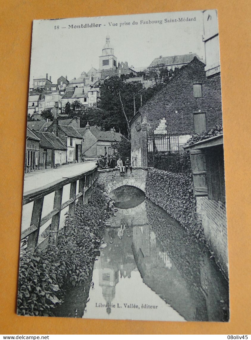 MONTDIDIER -- Vue Prise Du Faubourg St-Médard - ANIMEE - Montdidier