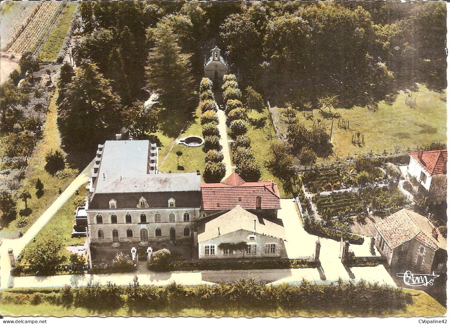 CORME-ECLUSE (17) Couvent Des Dominicaines - Vue Aérienne  CPSM GF - Sonstige & Ohne Zuordnung