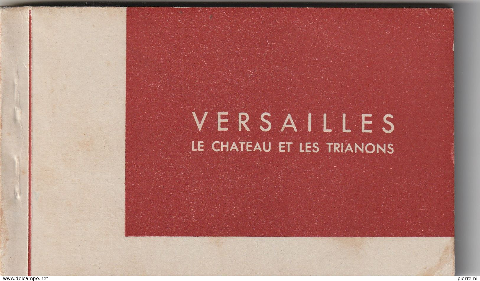 Versailles Le Chateau Et Les Trianons  Carnet De 20 Cartes Edit Des Monuments Historiques - Schlösser