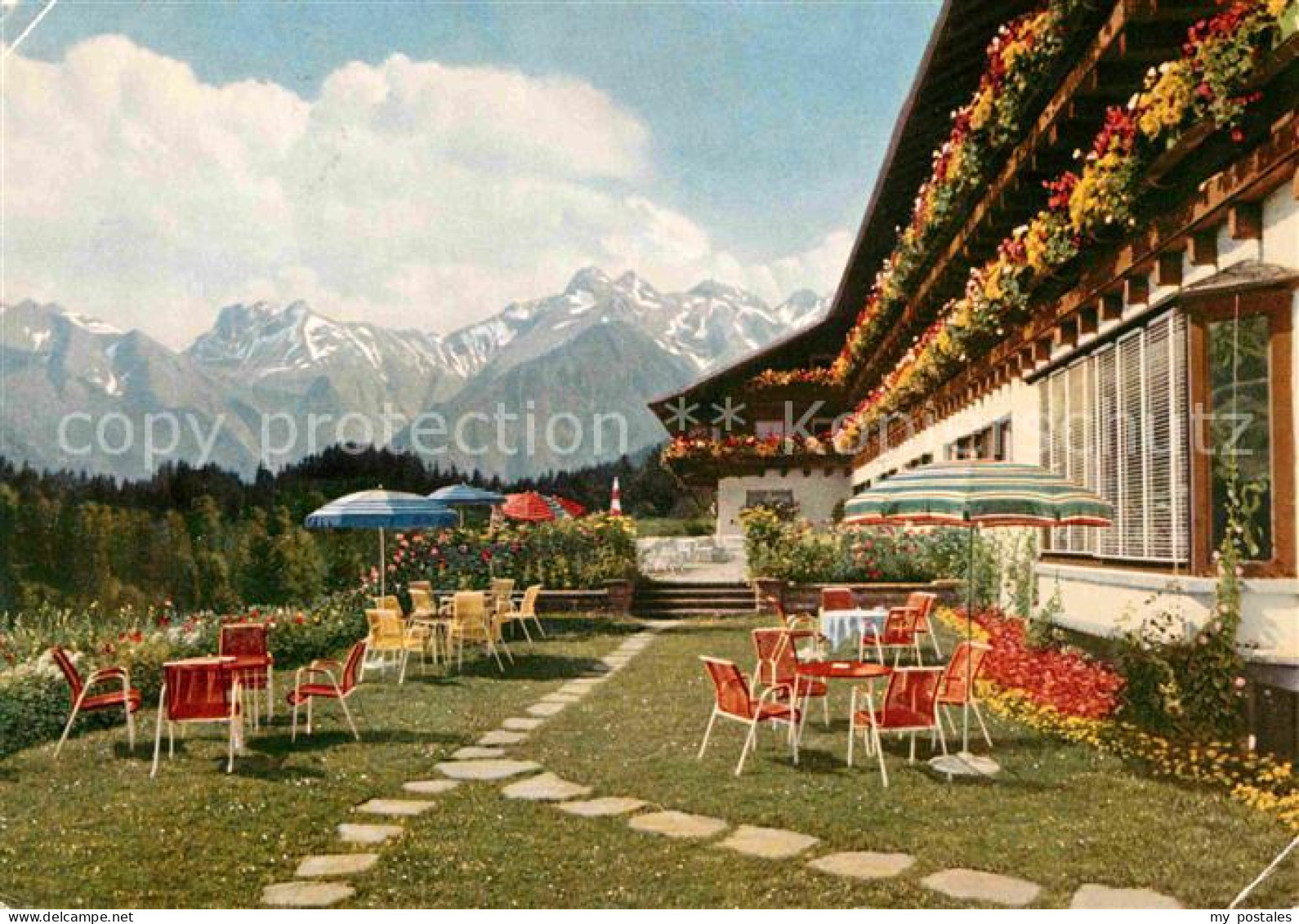 72715655 Sonthofen Oberallgaeu Allgaeuer Berghof Mit Alpe Eck Hoernergebiet Allg - Sonthofen