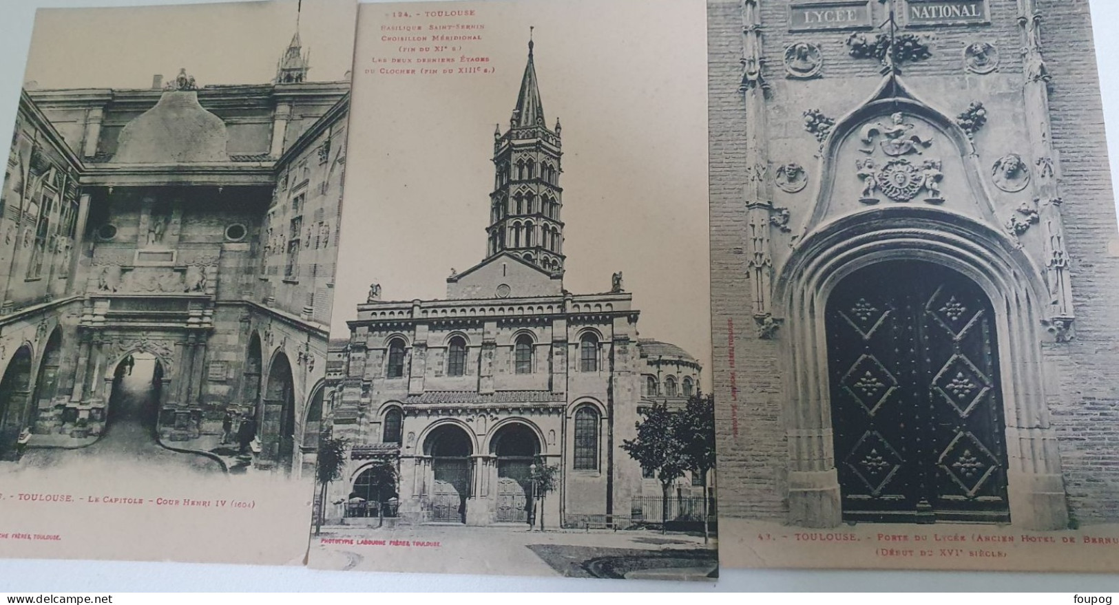 LOT 32 CARTES HAUTE GARONNE TOULOUSE LUCHON ST BERTRAND DE COMMINGES SEYSSES