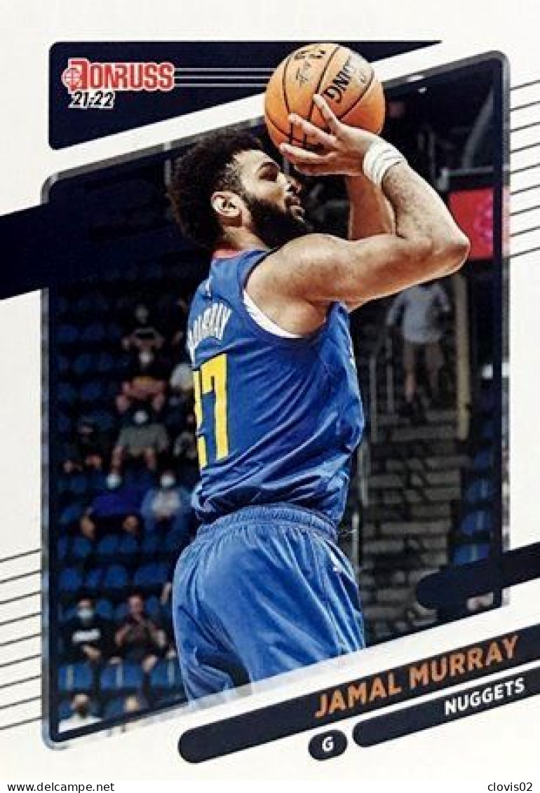 121 Jamal Murray - Denver Nuggets - Carte Panini NBA Donruss 2021-2022 - Other & Unclassified