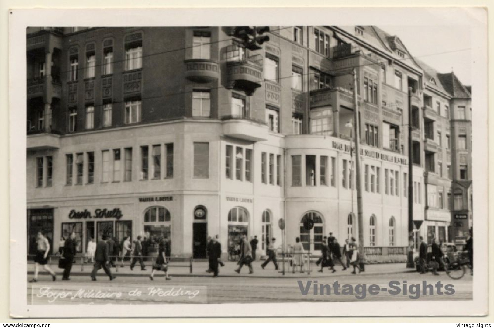 Berlin Wedding: Foyer Militaire (Vintage RPPC 1952) - Wedding