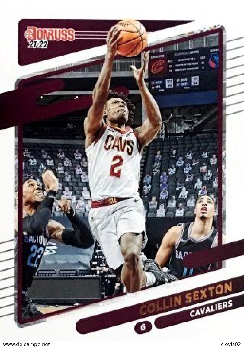 124 Collin Sexton - Cleveland Cavaliers - Carte Panini NBA Donruss 2021-2022 - Autres & Non Classés