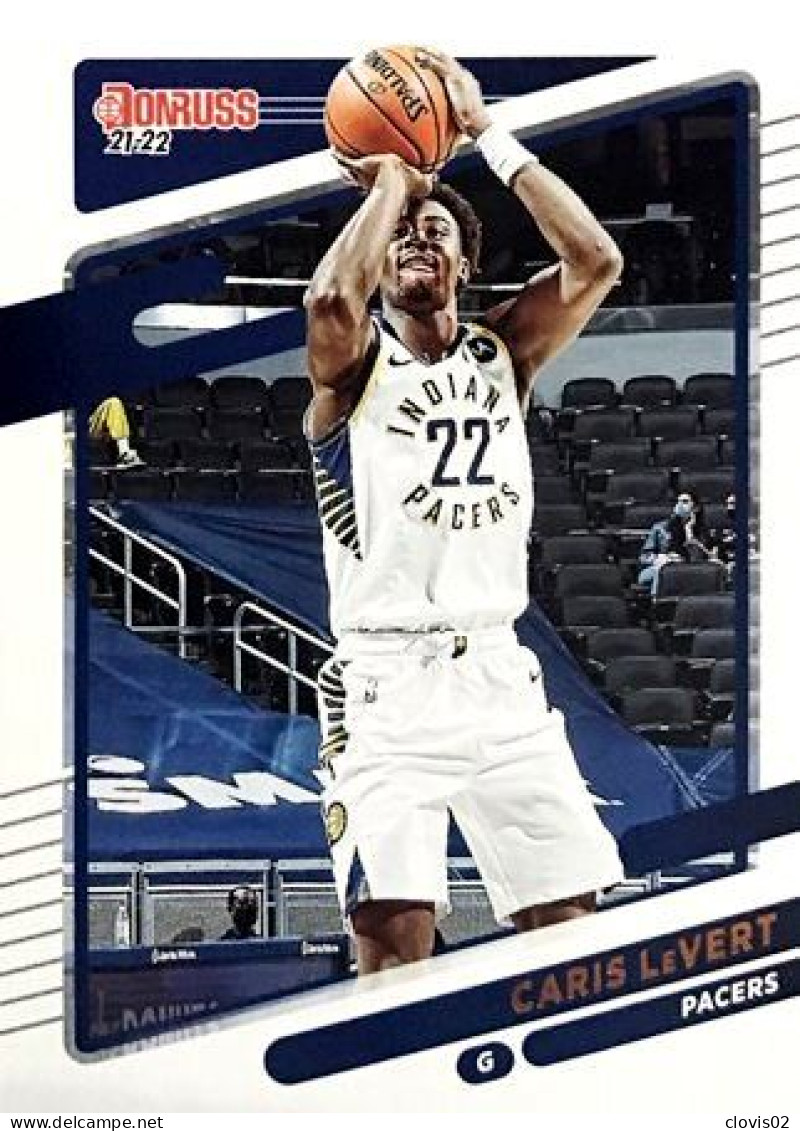 125 Caris LeVert - Indiana Pacers - Carte Panini NBA Donruss 2021-2022 - Other & Unclassified