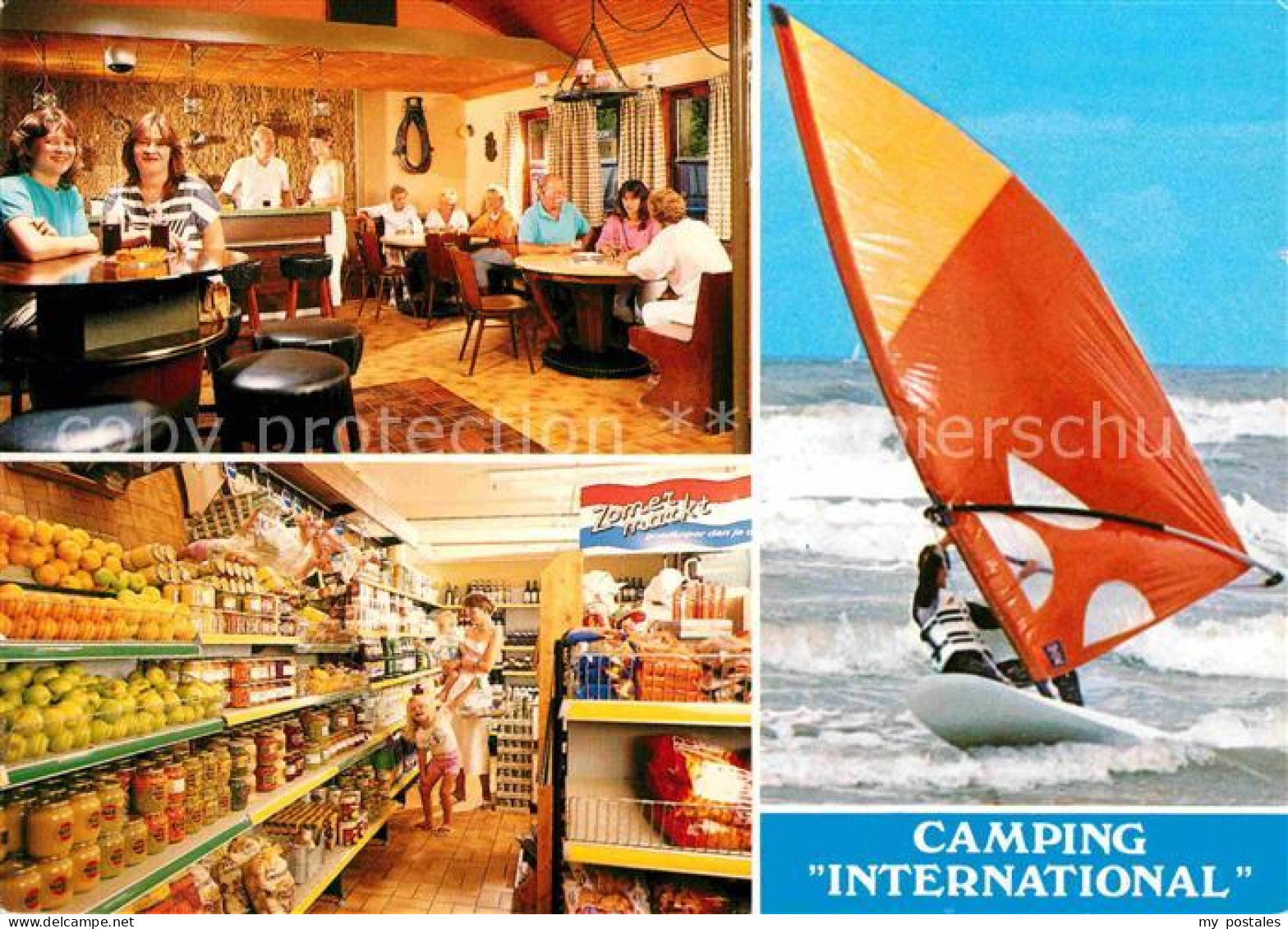 72715520 Renesse Camping International Restaurant Bar Einkaufsladen Windsurfen  - Andere & Zonder Classificatie