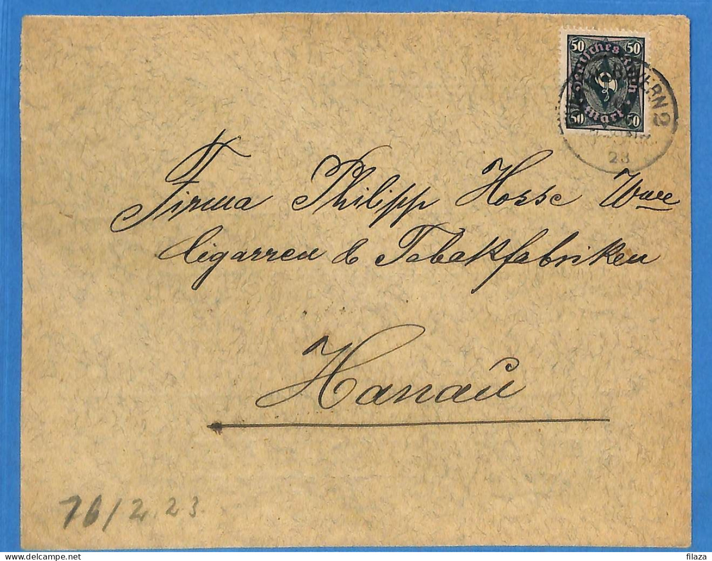 Allemagne Reich 1923 - Lettre De Furth - G33447 - Briefe U. Dokumente