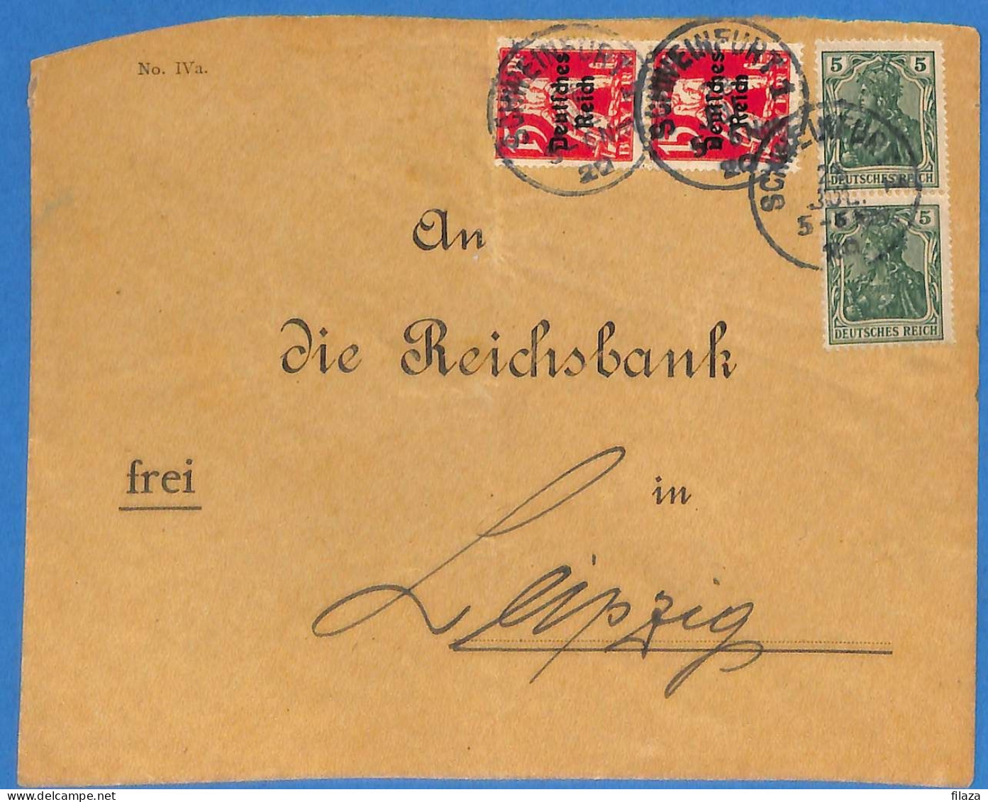 Allemagne Reich 1920 - Lettre De Schweinfurt - G33439 - Lettres & Documents
