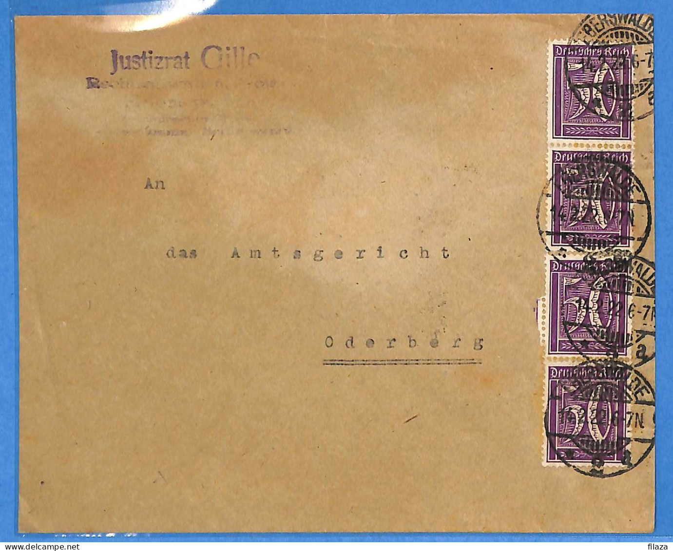 Allemagne Reich 1922 - Lettre De Eberswalde - G33421 - Briefe U. Dokumente