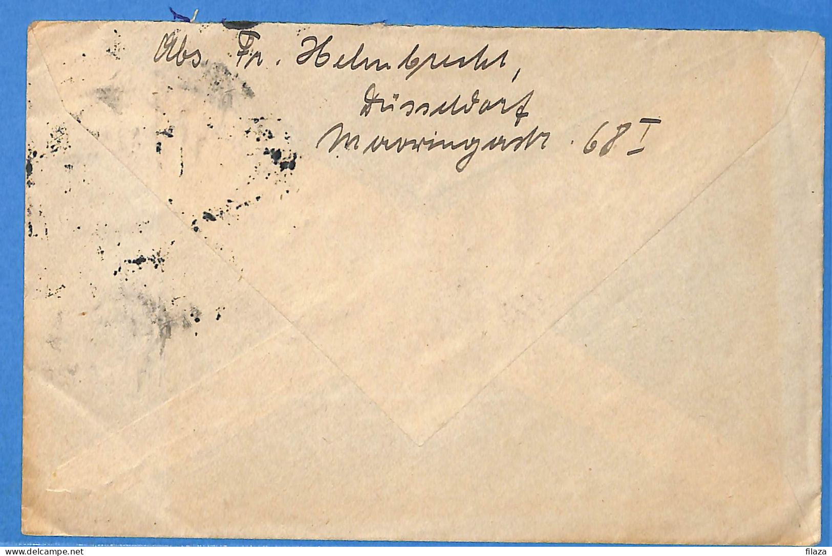 Allemagne Reich 1920 - Lettre De Dusseldorf - G33426 - Briefe U. Dokumente