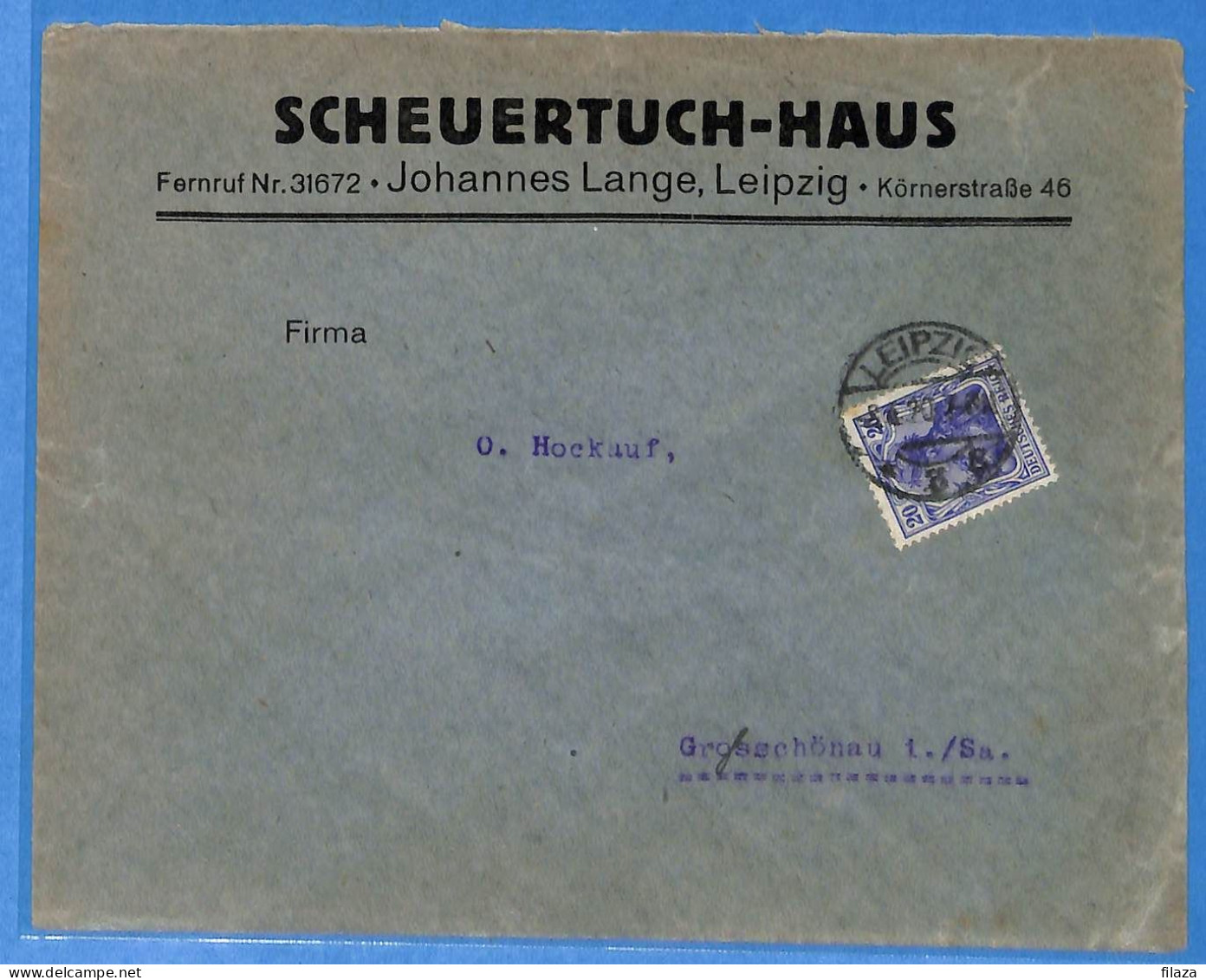 Allemagne Reich 1920 - Lettre De Leipzig - G33408 - Storia Postale