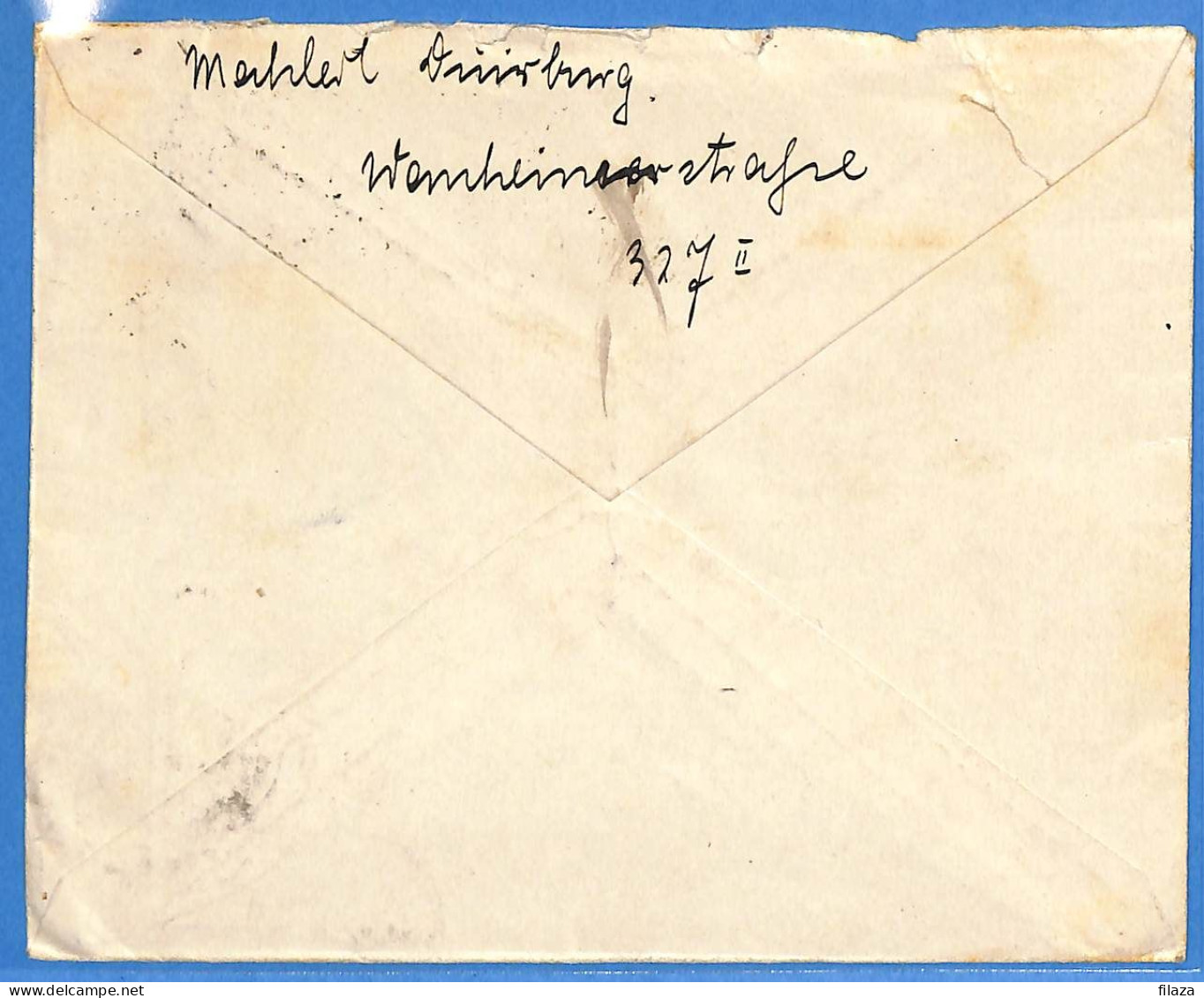 Allemagne Reich 1921 - Lettre De Duisburg - G33397 - Lettres & Documents