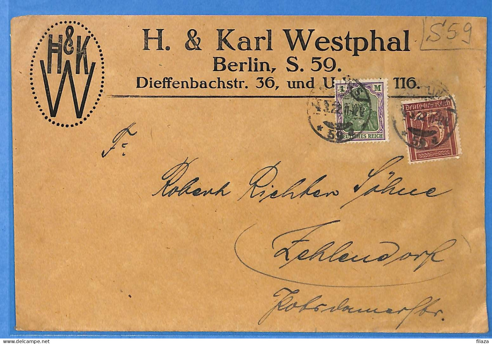 Allemagne Reich 1922 - Lettre De Berlin - G33394 - Storia Postale