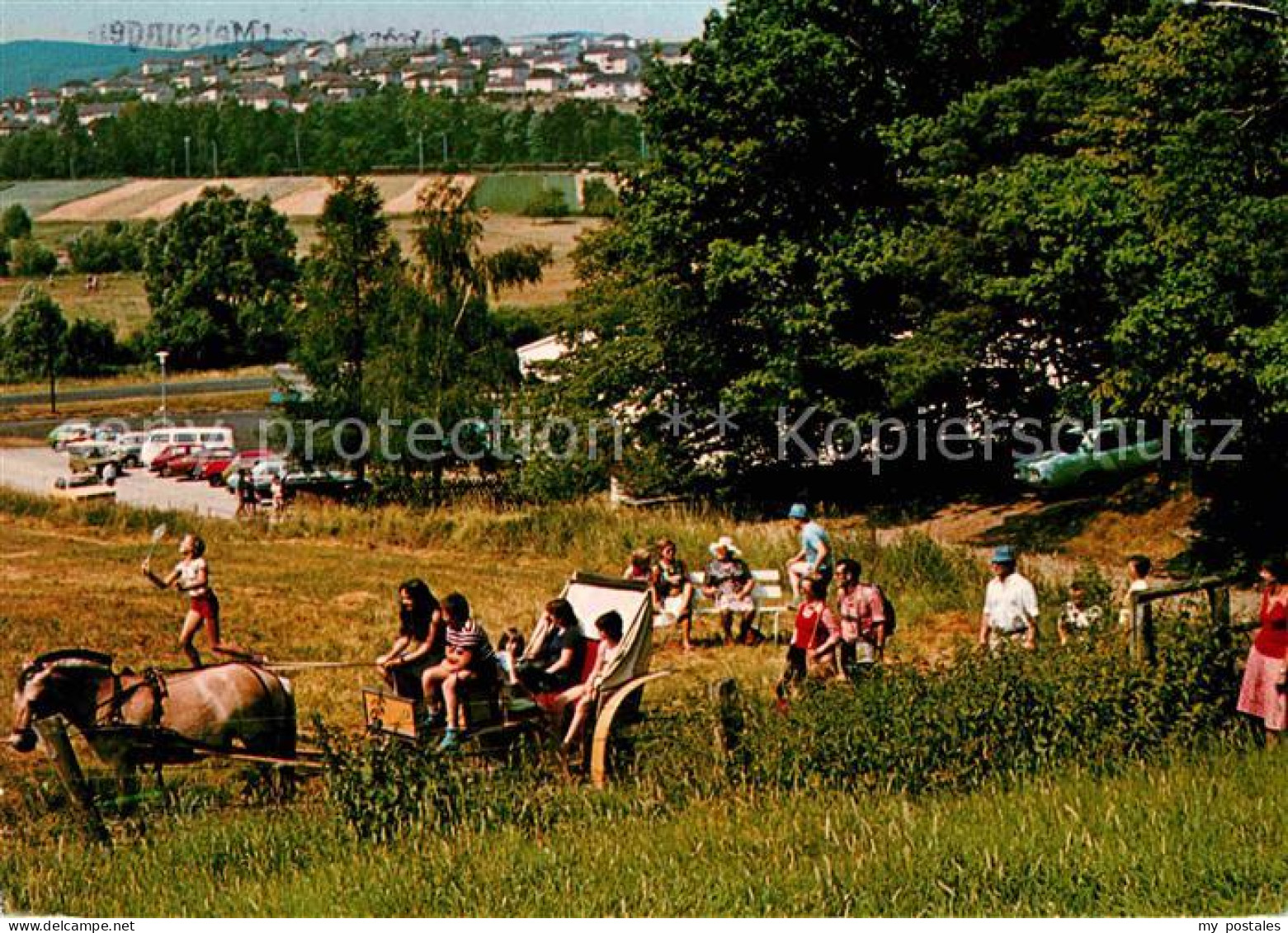 72715419 Beisefoerth Malsfeld Pferdewagen Ausfluegler Beisefoerth - Otros & Sin Clasificación