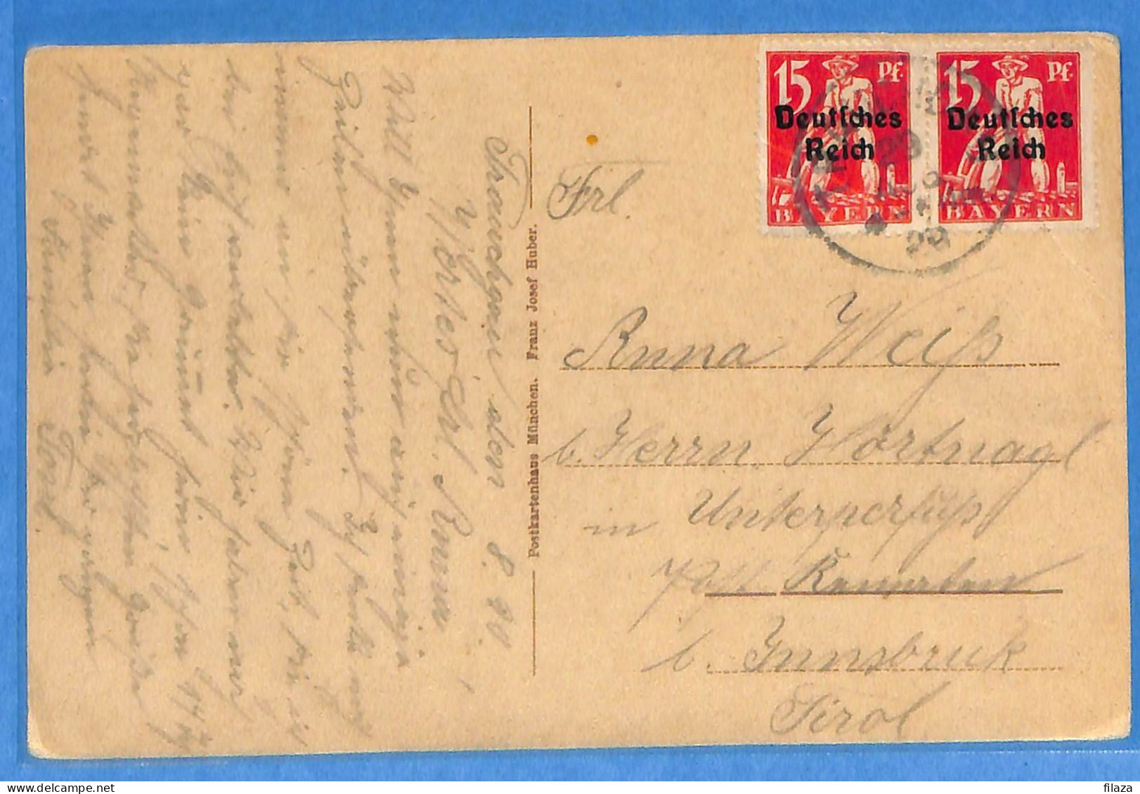 Allemagne Reich 1920 - Carte Postale - G33367 - Brieven En Documenten