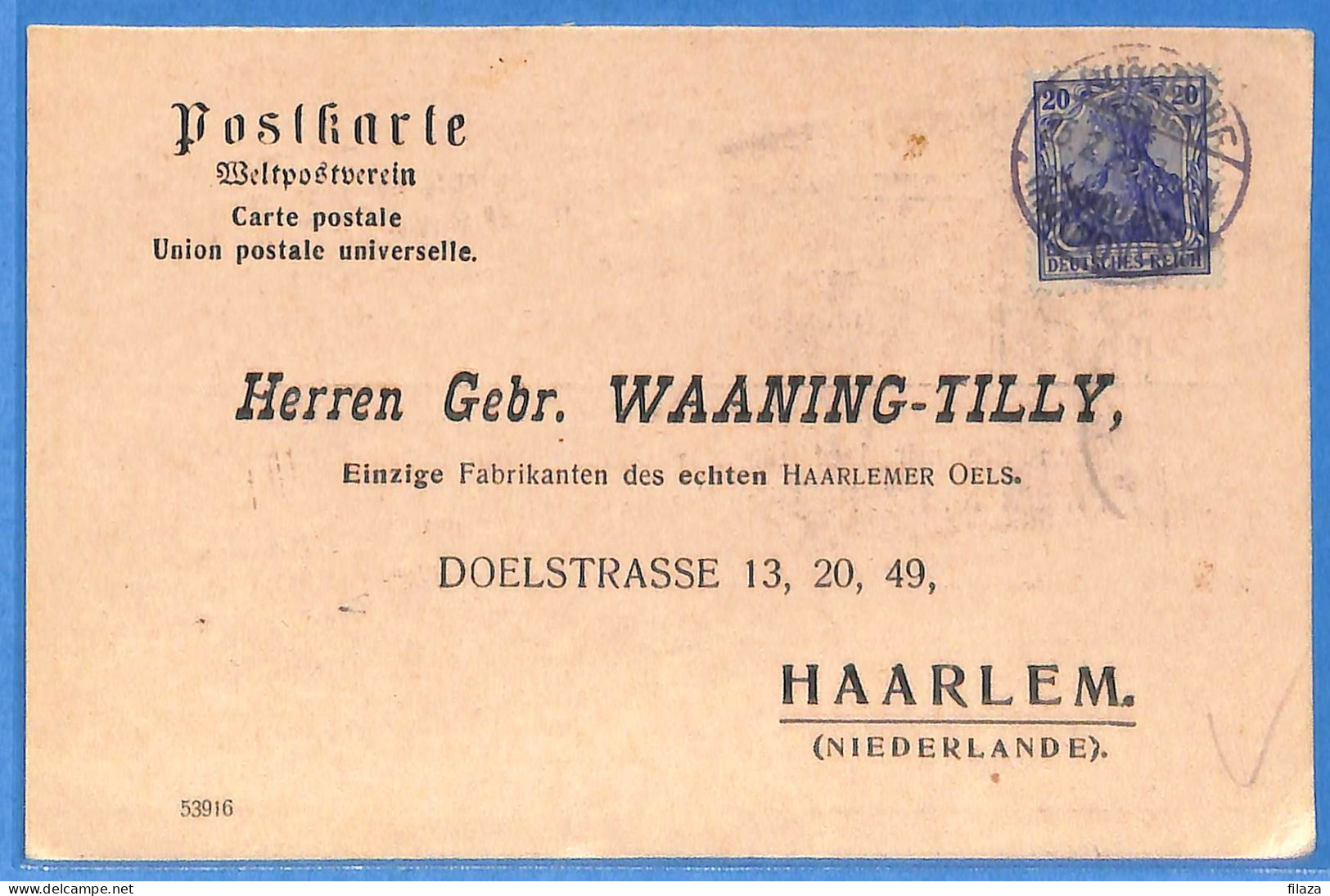 Allemagne Reich 1920 - Carte Postale De Burgdorf - G33360 - Covers & Documents