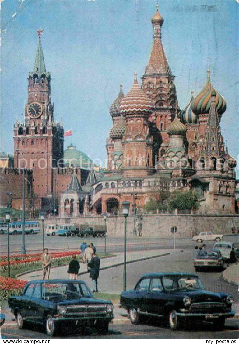 72714908 Moscow Moskva Spasskij Turm Kathedrale  Moscow - Russie