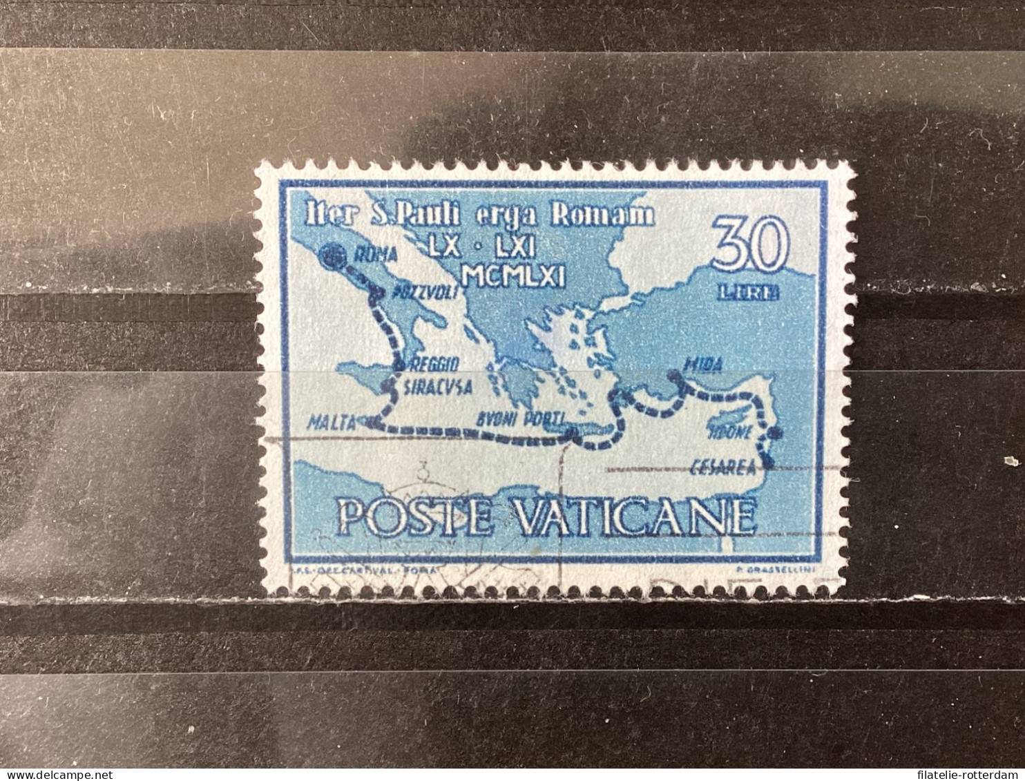 Vatican City / Vaticaanstad - Arrival St. Paul In Rome (30) 1961 - Used Stamps