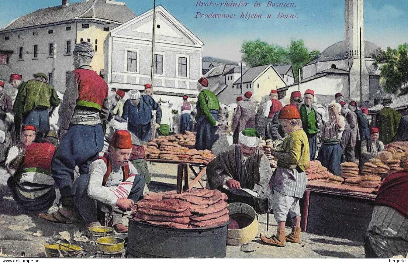 E/ 01        -  Bosnie   -     Marché - Bosnia Erzegovina