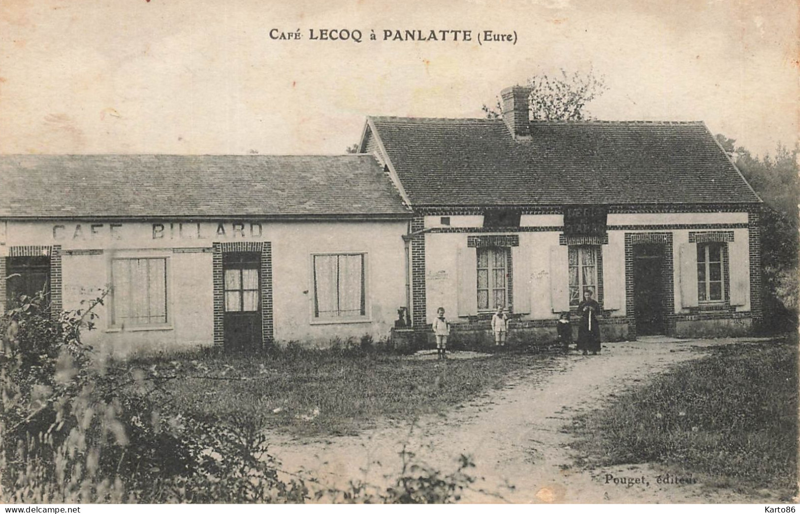 Panlatte , Droisy * Café LECOQ Billard * Commerce Villageois - Altri & Non Classificati