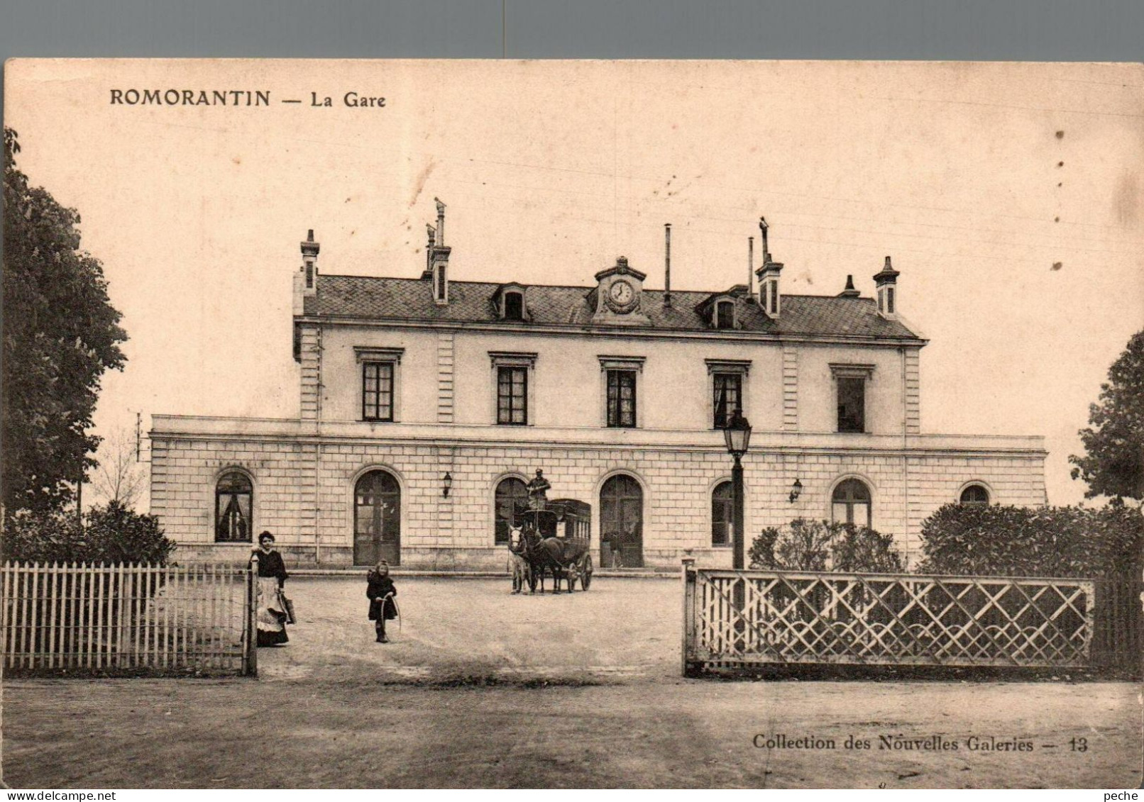 N°2646 W -cpa Romorantin -la Gare- - Estaciones Sin Trenes