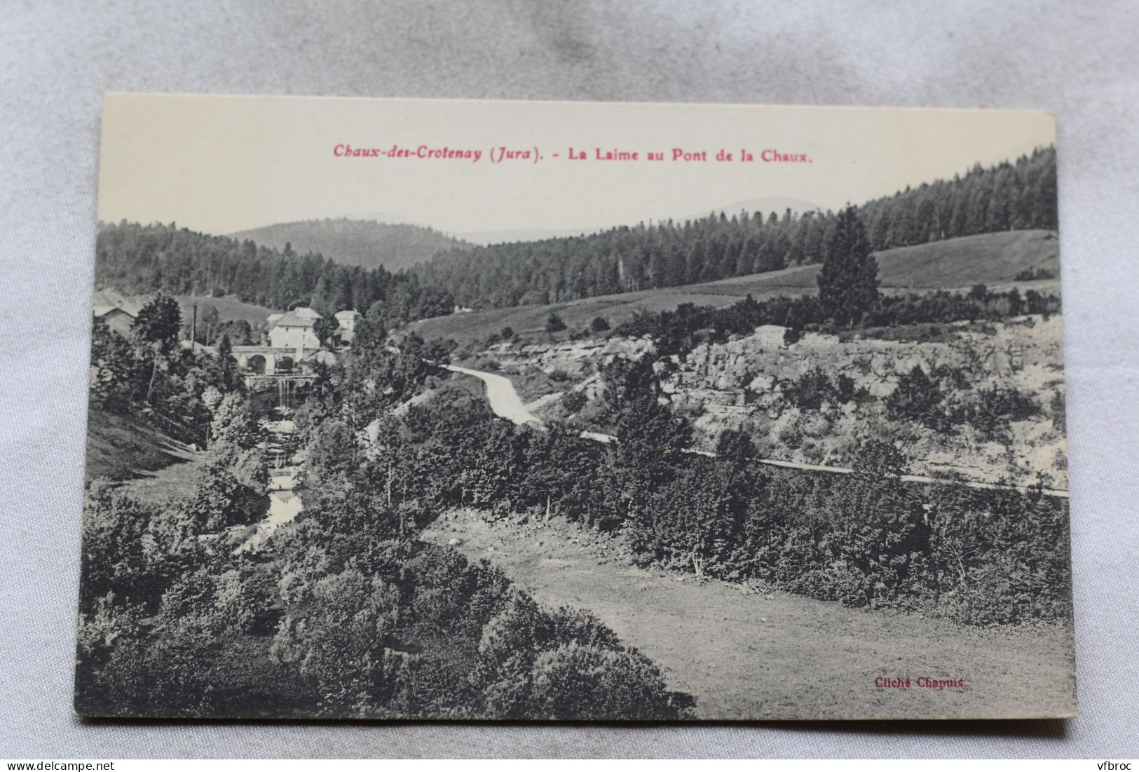 Chaux Des Crotenay, La Laime Au Pont De La Chaux, Jura 39 - Autres & Non Classés