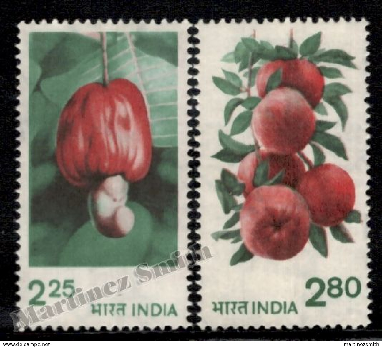 Inde/ India 1981 Yvert 663-64, Definitives, Fruits - Only Shown Values - MNH - Ongebruikt