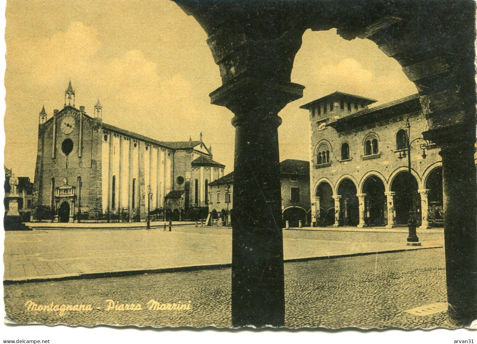 MONTAGNANA  -  PIAZZA MARRINI - - Otros & Sin Clasificación