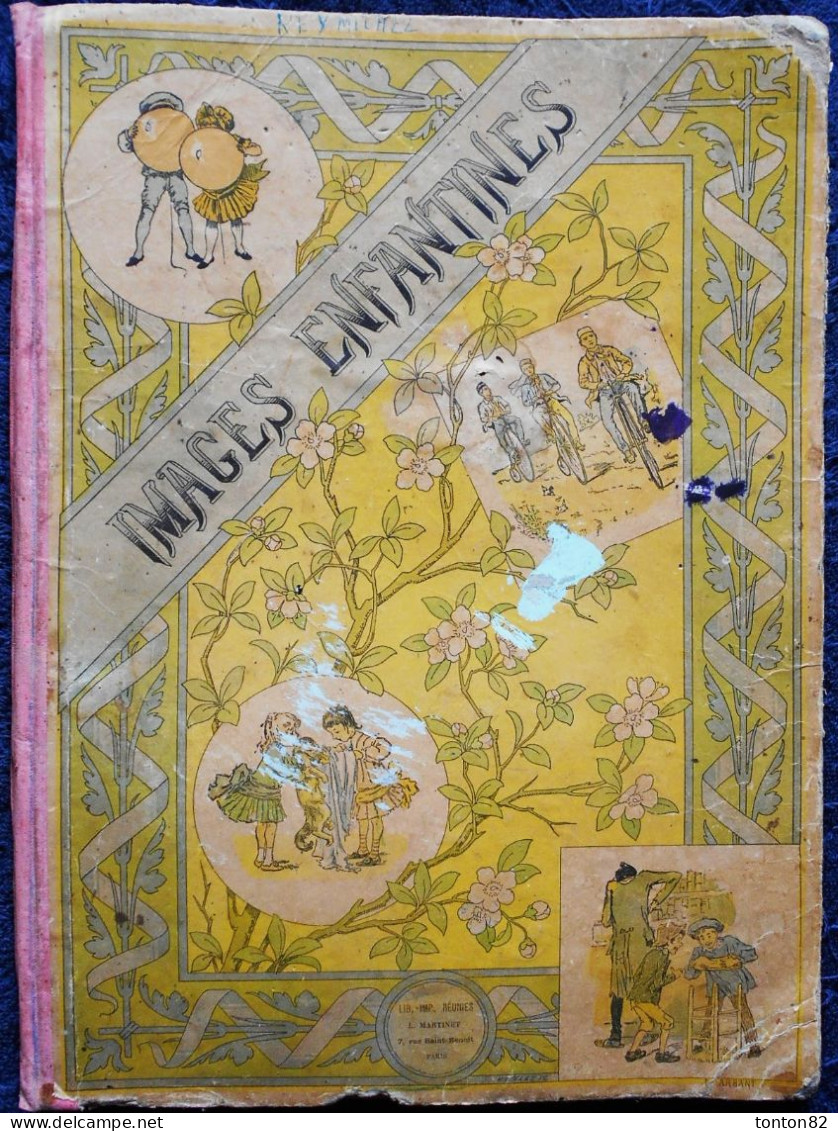 IMAGES ENFANTINES - ( Fables De La Fontaine ) - Lib. Imprimerie Réunies , L. Martinet - 1901-1940