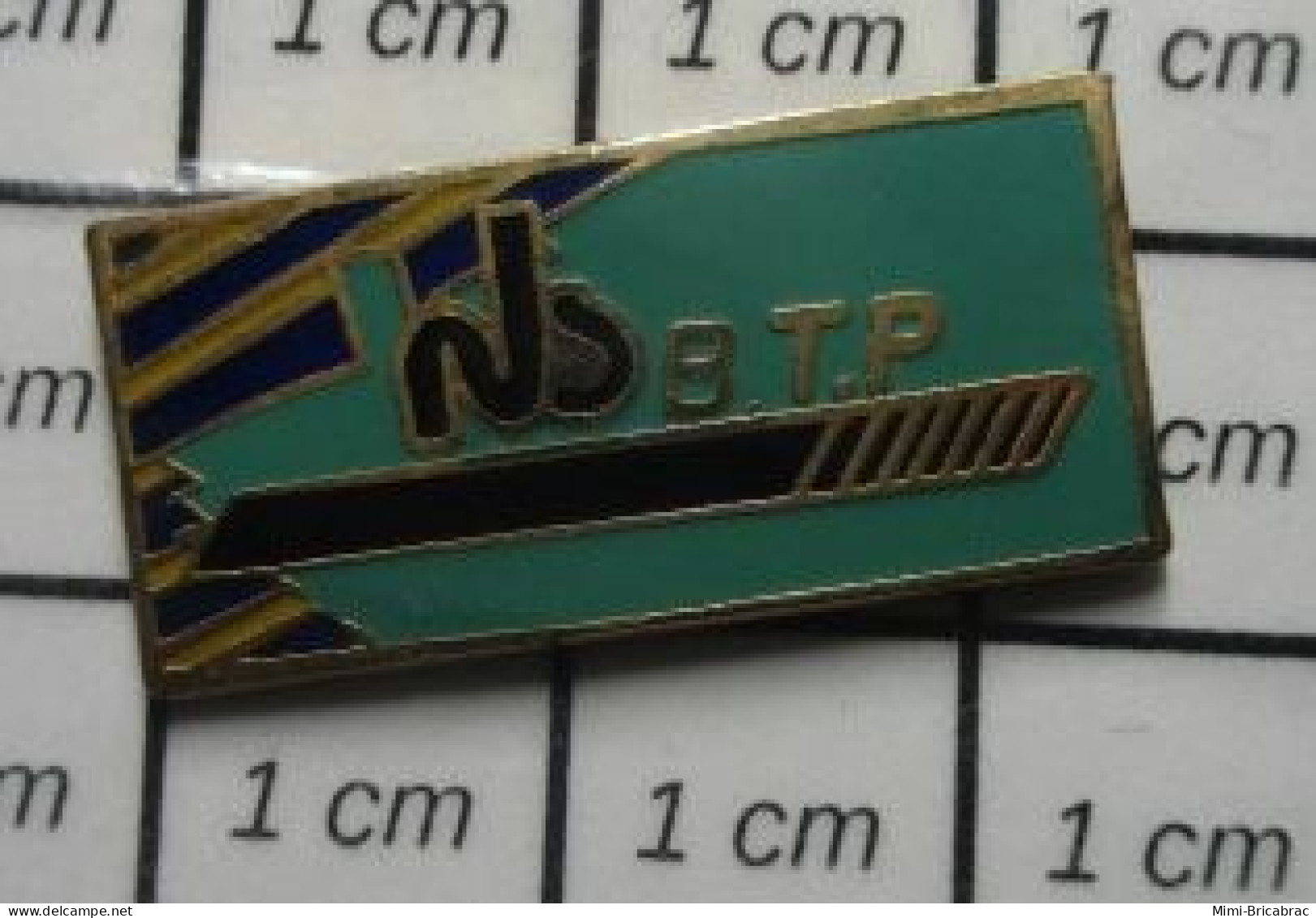 912c Pin's Pins / Beau Et Rare / THEME : MARQUES / ??? BTP - Marques