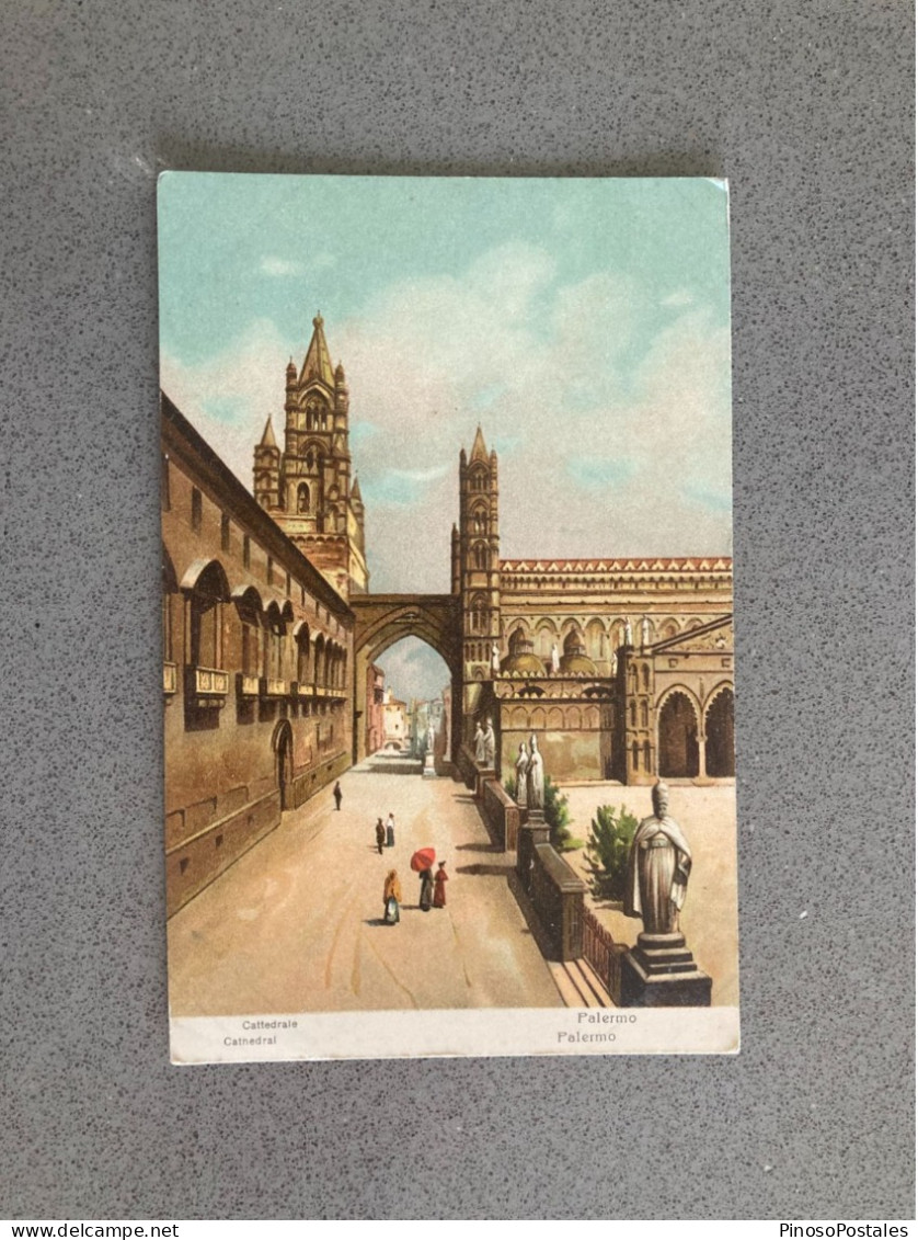 Palermo Cathedral Carte Postale Postcard - Palermo