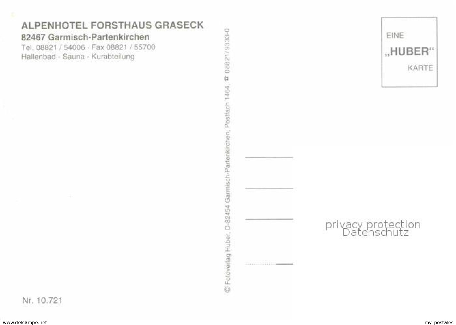 72714704 Garmisch-Partenkirchen Alpenhotel Forsthaus Graseck Garmisch-Partenkirc - Garmisch-Partenkirchen