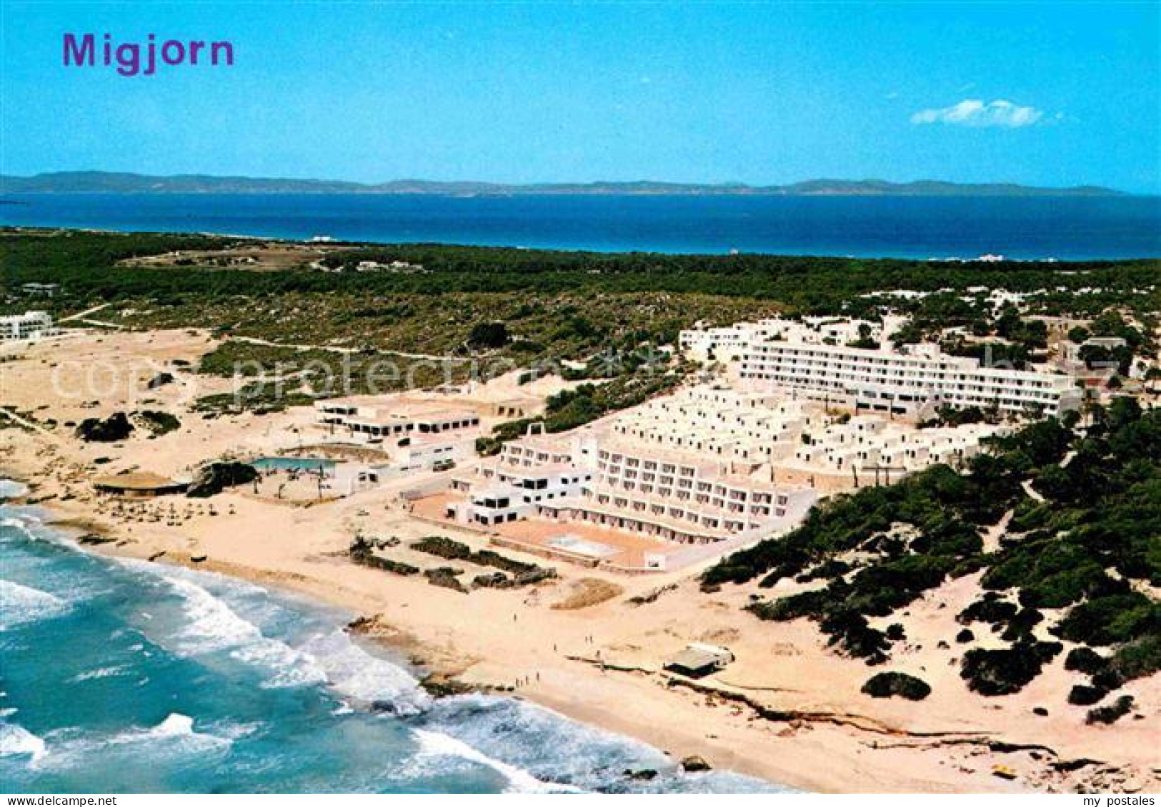 72714673 Formentera Playa Migjorn Fliegeraufnahme Spanien - Sonstige & Ohne Zuordnung