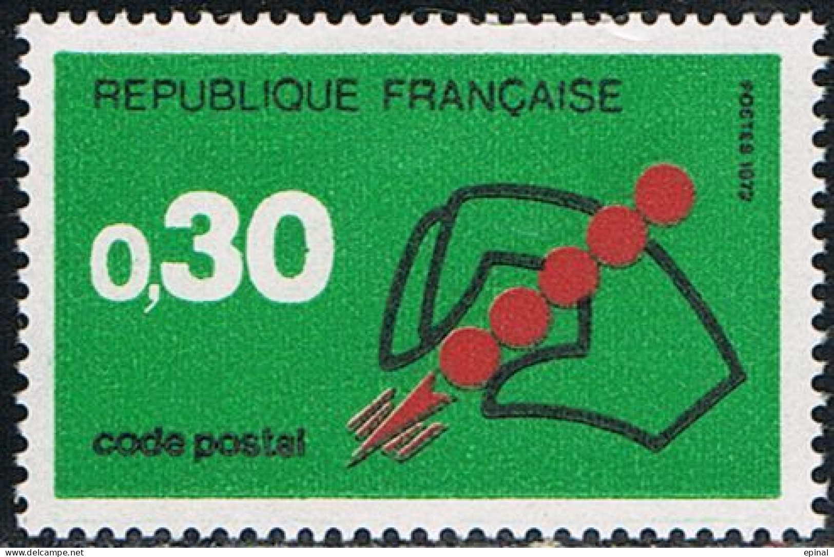 FRANCE : N° 1719 Et 1720 ** (Code Postal) - PRIX FIXE - - Unused Stamps