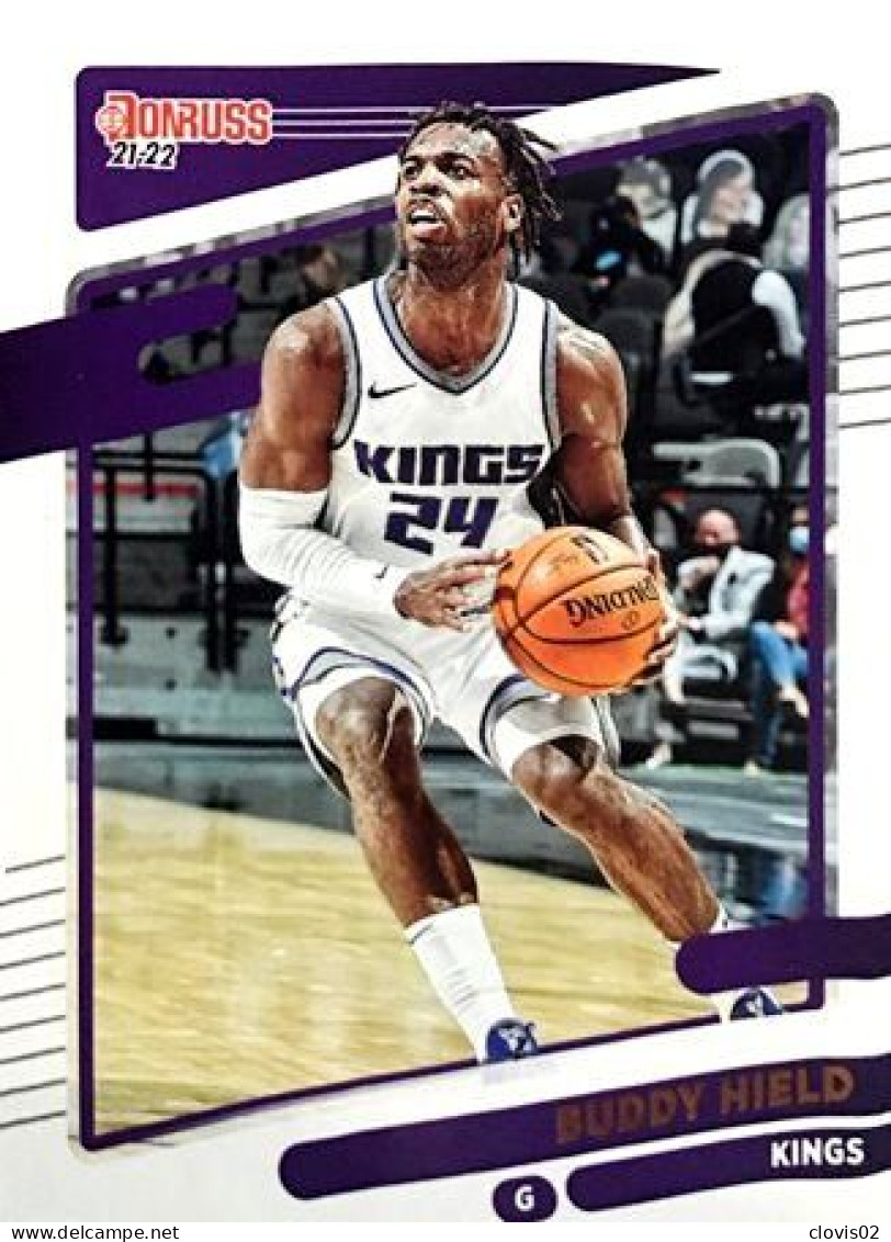 132 Buddy Hield - Sacramento Kings - Carte Panini NBA Donruss 2021-2022 - Autres & Non Classés