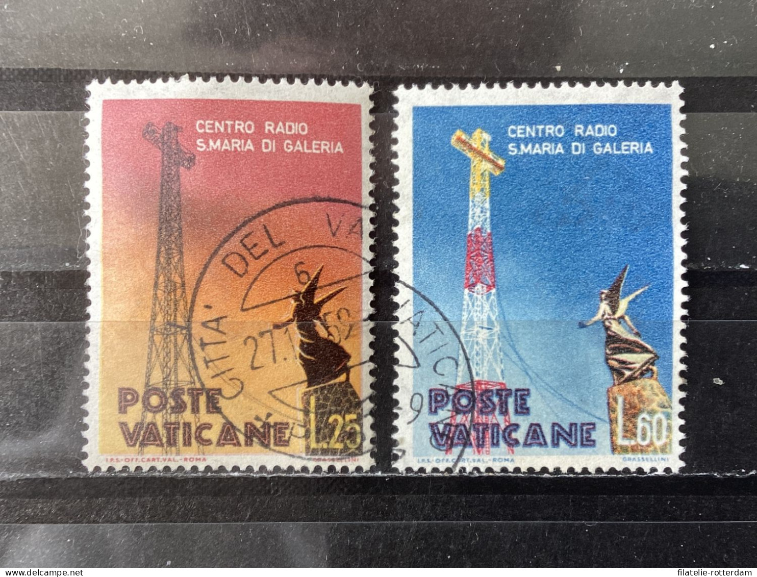 Vatican City / Vaticaanstad - Complete Set Radio Vatican 1959 - Used Stamps
