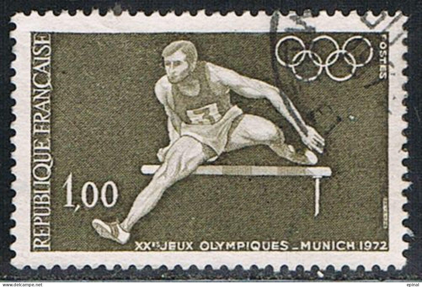 FRANCE : N° 1722 Oblitéré (Jeux Olympiques De Munich) - PRIX FIXE - - Used Stamps